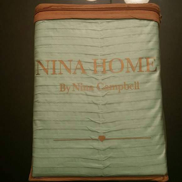 Nina HomebyNina Campbell Aqua Euro Sham 26\